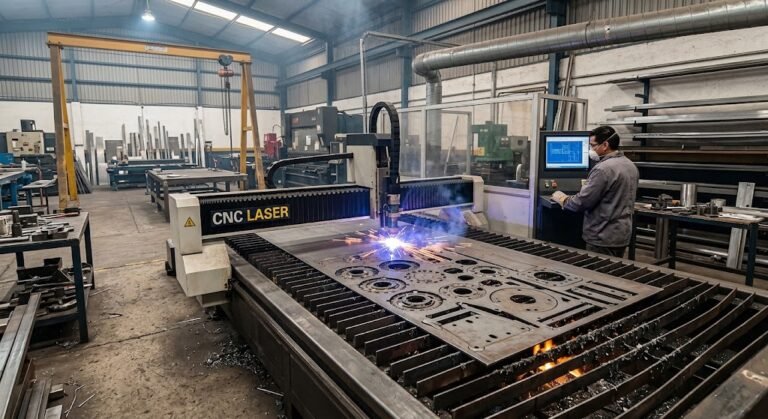 Corte Láser CNC: La clave de la precisión en la manufactura metálica.